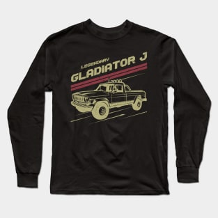 Jeep Gladiator J series Jeep car trailcat Long Sleeve T-Shirt